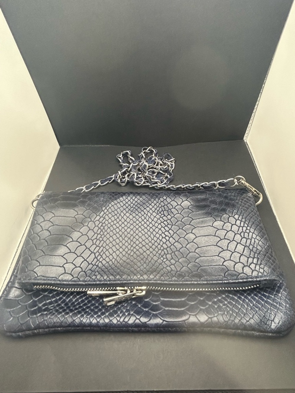 VERA ITALY "Jolda"Luxurious Italian Shoulderbag made of Genuine Leather in Italy - Picture 9 of 12